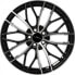 MM Wheels MM01 schwarz poliert 8.5x19 ET45 - LK5/120 ML65.1