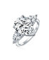 Фото #1 товара Кольцо Bling Jewelry Teardrop CZ 7CT SWTS925