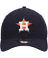 ფოტო #4 პროდუქტის Men's Navy Houston Astros Logo Replica Core Classic 9TWENTY Adjustable Hat