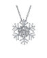 Фото #1 товара Кулон Bling Jewelry Winter Snowflake 925 Silver