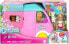 Фото #31 товара Barbie Chelsea Serie, Chelsea Auto und Camper Set mit 10+ Barbie Camping Accessoires, 1x Chelsea Puppe, Teal Auto und Pink Mini Camper, Geschenke für Kinder ab 3 Jahren,FXG90