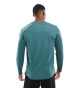 Nike Running Miler longsleeve t-shirt in dark green