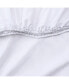 Фото #6 товара Lulworth Fitted Sheets (6 Pack), Twin Size, Cotton Polyester Blend, White, Color Coded, 180 Thread Count