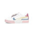 Фото #3 товара Puma Cali Star X Laugh Out Loud Surprise Lace Up Toddler Girls White Sneakers C