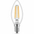 Фото #1 товара Светодиодная лампочка-свеча Philips Холодный белый E14