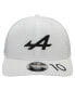 Men's Pierre Gasly White Alpine Team Driver 9FIFTY Trucker Adjustable Hat