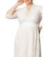 ფოტო #3 პროდუქტის Plus Size Amour Lace Wedding Gown