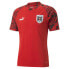 Puma Ofb Prematch Crew Neck Short Sleeve Soccer Jersey Mens Red 76783701
