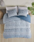 Фото #10 товара Dora Cotton Chambray 3-Piece Duvet Cover Set, King/California King