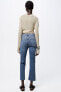 Zw collection bootcut cropped high-waist jeans