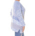 Фото #3 товара Свитер с полосами из меланжевой пряжи Style & Co. с длинным рукавом синего цвета размер L