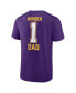Фото #3 товара Branded Men's Purple Minnesota Vikings Father's Day T-Shirt