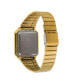 Unisex Digital Gold-Tone Stainless Steel Watch 33.5mm, A120WEG-9AVT