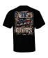 Фото #4 товара Men's Black Ty Gibbs Patriotic T-shirt