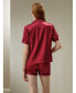Фото #1 товара Women's 22 Momme Summer Short Silk Pajama Set for Women