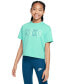 ფოტო #1 პროდუქტის Big Girls Sportswear Essential Crewneck T-Shirt