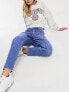 Фото #1 товара New Look waist enhance mom jeans in blue