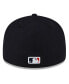 ფოტო #2 პროდუქტის Men's Navy Minnesota Twins 2023 Authentic Collection Low Profile Home 59FIFTY Fitted Hat