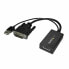 Фото #1 товара Адаптер для DisplayPort на DVI Startech DVI2DP2 Чёрный