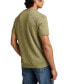 ფოტო #6 პროდუქტის Men's Linen Short Sleeve Henley T-shirts