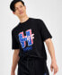 Фото #1 товара Men's Regular-Fit Logo Graphic T-Shirt