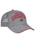 Фото #1 товара Men's Gray Ohio State Buckeyes Wyatt Adjustable Hat