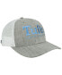Фото #4 товара Men's Heather Gray, White Tufts University Jumbos The Champ Trucker Snapback Hat