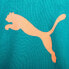 Фото #2 товара Puma Framed Up Logo Hoodie & Tall Mens Green Casual Outerwear 67807443