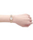 ფოტო #11 პროდუქტის Women's Swiss Lovely Rose Gold-Tone PVD Stainless Steel Bracelet Watch 20mm