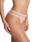 Фото #4 товара Bliss Perfection Lace-Trim Thong 3-Pack 750092MP