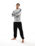 Hugo Bodywear sporty logo sweatshirt in grey