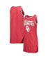 ფოტო #1 პროდუქტის Women's Crimson Oklahoma Sooners Tank Nightshirt