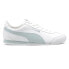 Фото #1 товара Puma Turino Leather Lace Up Womens White Sneakers Casual Shoes 36861401