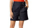 Фото #1 товара Karen Millen Women's High Rise Bermuda Shorts in Dark Denim UK 6 US 2