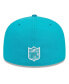 Головной убор мужской New Era Miami Dolphins Aqua Active Ballistic 59FIFTY Голубой, 7 1/4 - фото #4