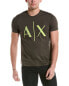 Фото #1 товара Armani Exchange T-Shirt Men's Brown Xs
