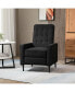 Фото #2 товара Manual Recliner, Fabric Tufted Club Chair, Home Theater Seating Reclining Sofa for Living Room, Black