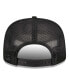 ფოტო #4 პროდუქტის Men's Black Boston Red Sox Street Team A-Frame Trucker 9FIFTY Snapback Hat