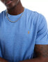 Farah danny short sleeve t-shirt in blue