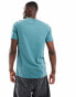 Фото #2 товара Hollister icon logo t-shirt in light blue