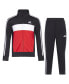 Фото #1 товара Little Boys Color Block Tricot Jacket Track Pants, 2-Piece Set