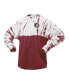 ფოტო #3 პროდუქტის Women's Garnet Florida State Seminoles Tie-Dye Long Sleeve Jersey T-shirt