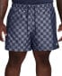 Men's Club Flow Checker Logo Shorts