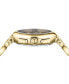 ფოტო #2 პროდუქტის Women's Swiss Chronograph Gold Ion Plated Bracelet Watch 40mm