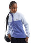 Columbia Benton Spring 1/2 snap fleece in blue