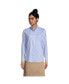 Фото #1 товара Women's School Uniform Long Sleeve No Iron Pinpoint Shirt