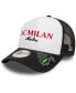 Men's White AC Milan E-Frame Adjustable Trucker Hat