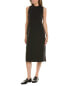 Фото #1 товара Eileen Fisher Mock Neck Midi Dress Women's