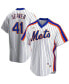 Фото #2 товара Men's Tom Seaver White New York Mets Home Cooperstown Collection Player Jersey