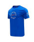 Фото #4 товара Men's Royal Buffalo Bills Hybrid T-Shirt